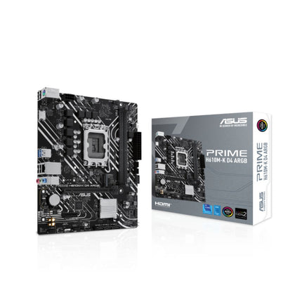 ASUS PRIME H610M-K D4 ARGB Motherboar