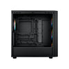 وحدة تبريد Cooler Master MasterBox 600 Mid Tower 4 Fan - أسود