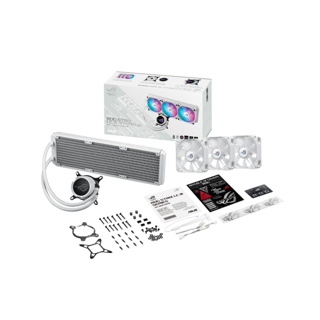 ASUS ROG Strix LC III 360 ARGB, White
