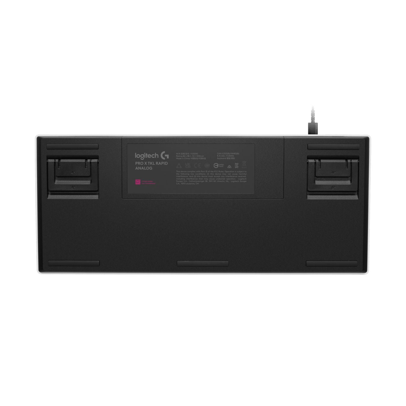 لوحة مفاتيح الألعاب السلكية Logitech G PRO X TKL RAPID - بيضاء