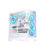 SAMA NEVIEW 4503 Black Mid Tower Case ATX - White (BTF)