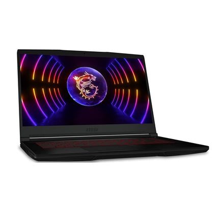 MSI Thin GF63 12UC-835XAE, Intel Core i7-12650H, RAM 16GB, 512GB SSD NVMe, RTX 3050 4GB, 15.6 FHD IPS 144Hz, Black