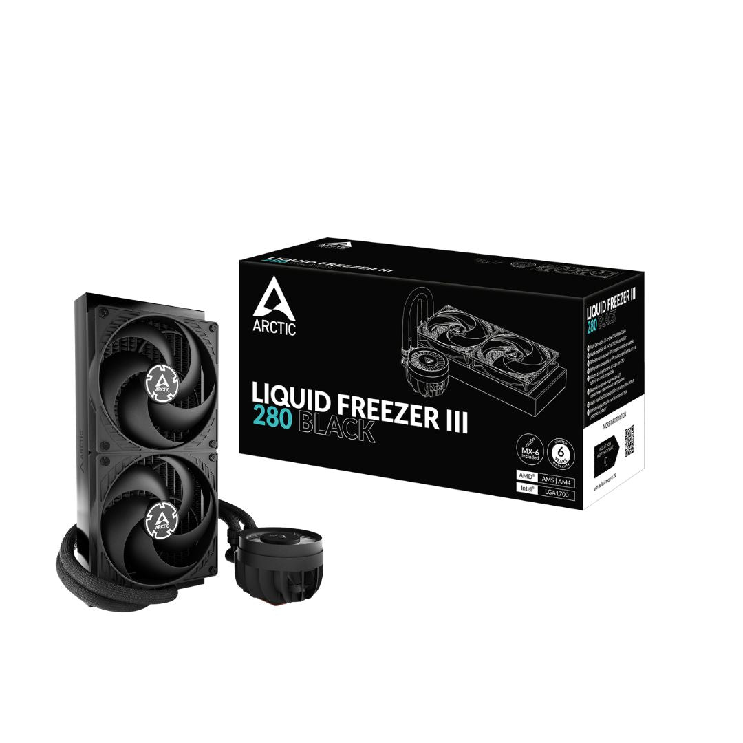 Arctic Liquid Freezer III 280 - Black – العالمية للحاسبات