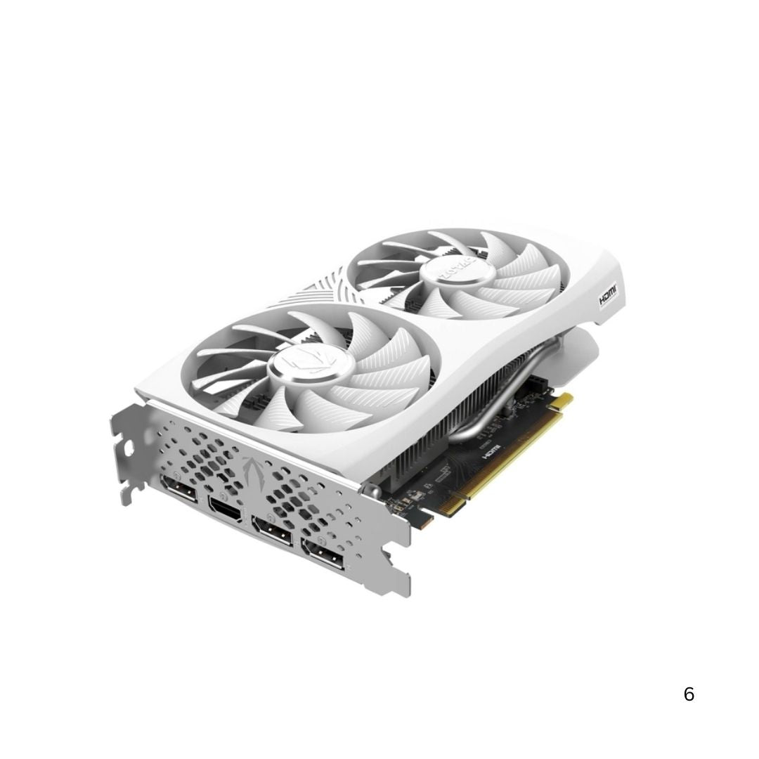 ZOTAC GAMING RTX 4060 Twin Edge OC 8GB - White | High ZOTAC GAMING RTX 4060 Twin Edge OC 8GB - White | High