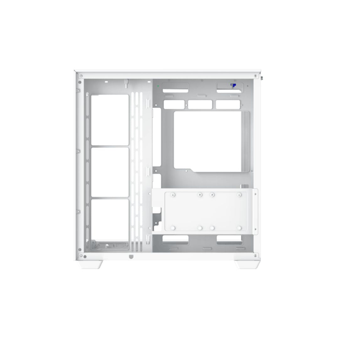 Xigmatek Aqua V Mid Tower Case - Arctic White