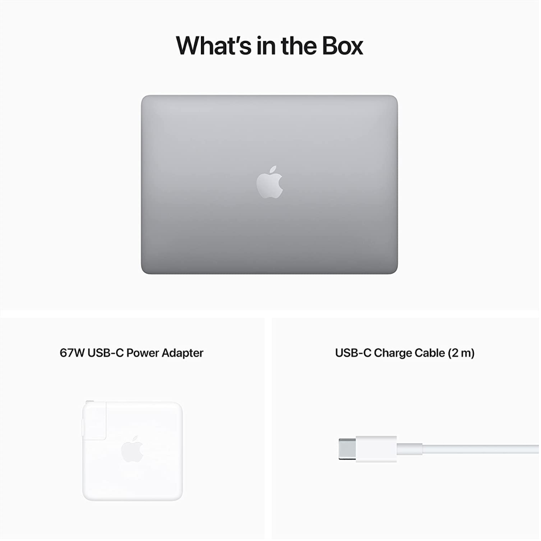 Apple MacBook Pro A2338 2022, M2 Chip, Ram 8GB, 512GB SSD, Integrated, 13.3 Retina IPS (2560x1600), Silver