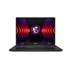 MSI Sword 16 HX B14VFKG-829XAE, Intel Core i7-14650HX, RAM 16GB, 512GB SSD, NVIDIA RTX 4060 8GB, 16.0 FHD+ IPS 144Hz, Cosmos Gray