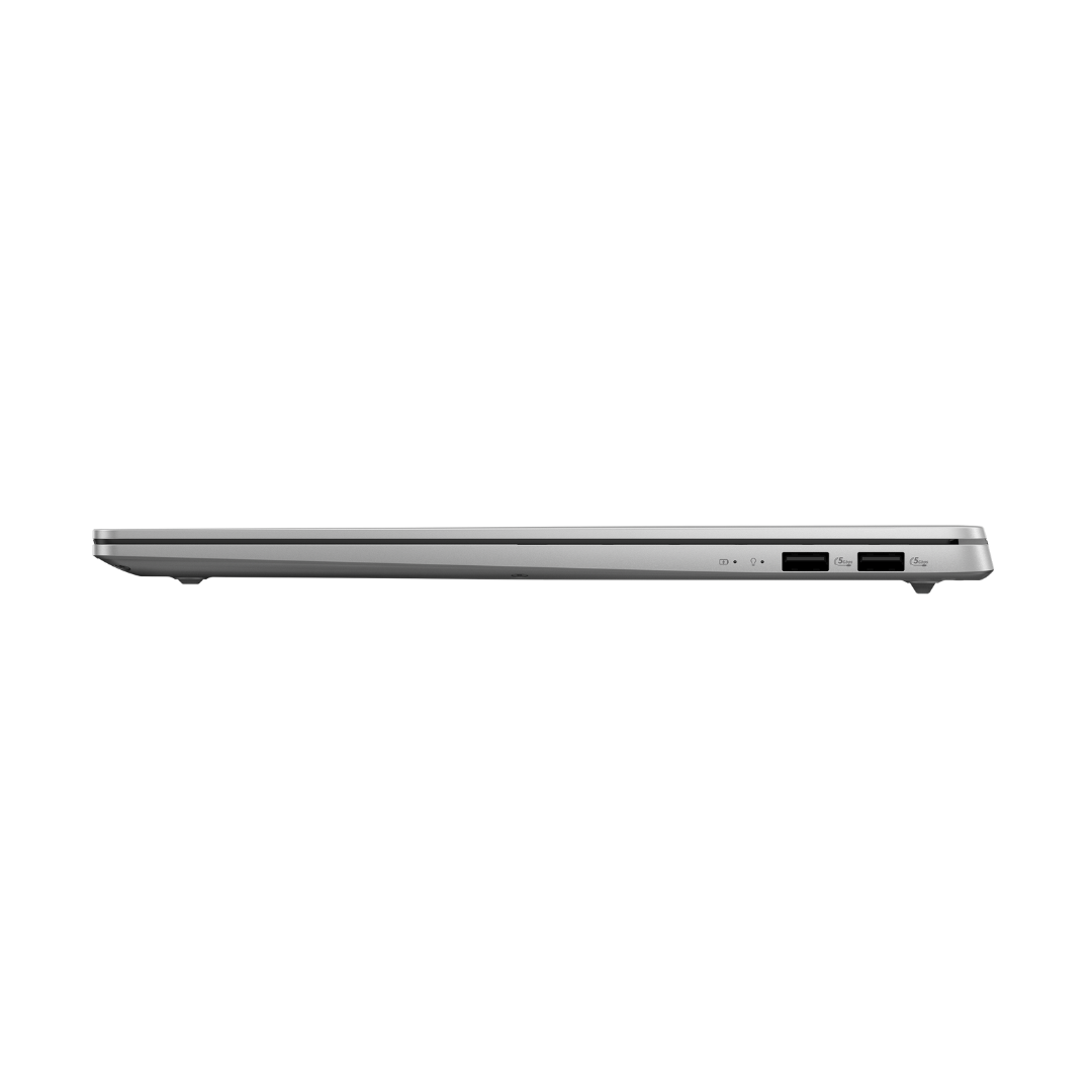 ASUS Vivobook S 15 OLED M5506NA-MA015، AMD Ryzen 5-7535HS، ذاكرة وصول عشوائي 16 جيجابايت، SSD 512 جيجابايت، AMD Radeon 660M، شاشة 15.6 بوصة OLED 3K (2880 × 1620)، فضي رائع 