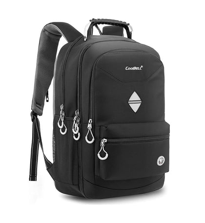 Coolbell CB5508S Travel Bag Laptop Backpack Up to Fits 15-18.4, Black