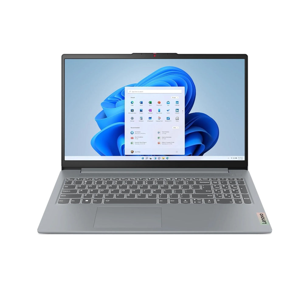 لينوفو ايديا باد سليم 3 15IRH8 - (K0AX)، انتل كور i5-13420H، رام 8 جيجابايت، 512 جيجابايت SSD NVMe، انتل UHD Graphics، 15.6 بوصة FHD، رمادي قطبي