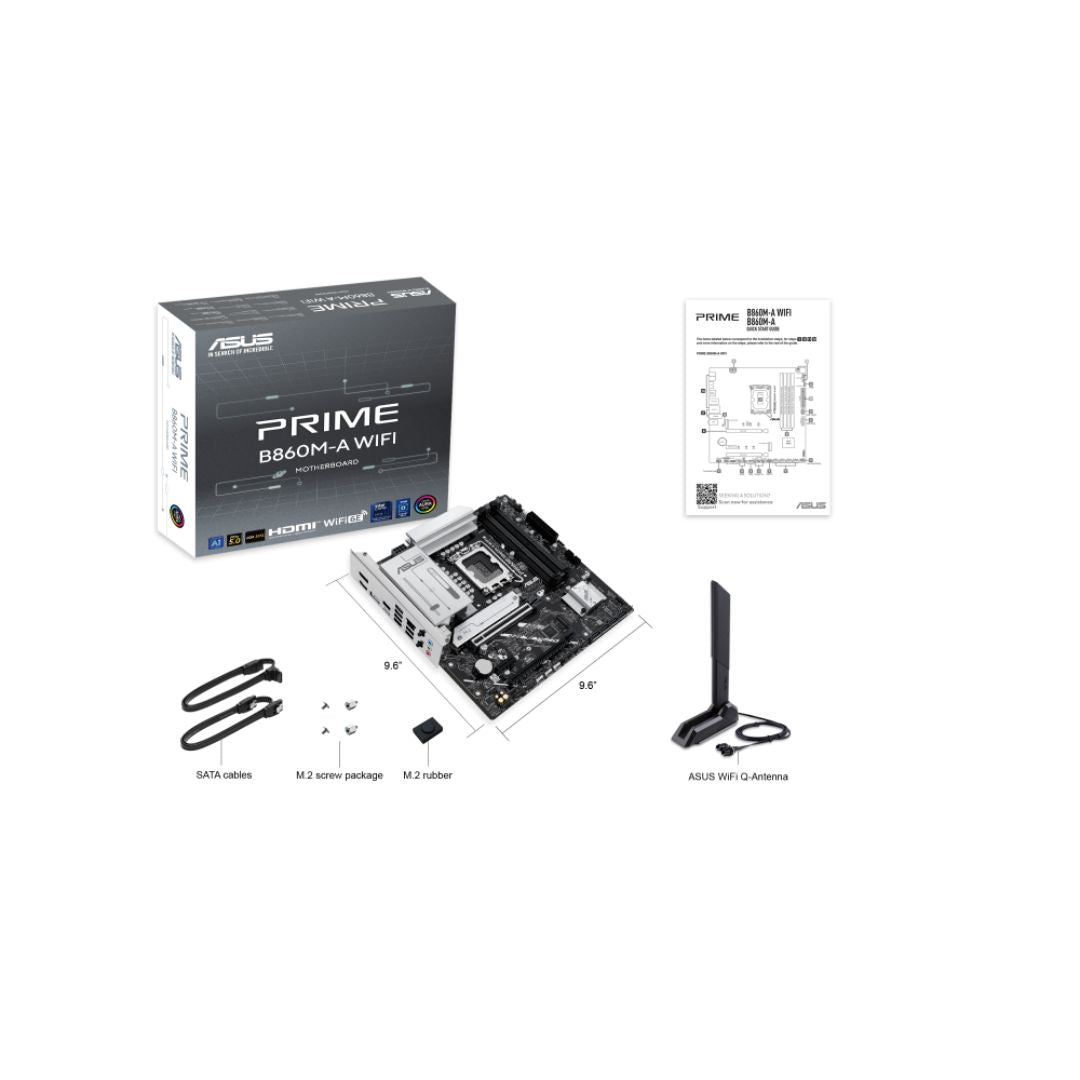 ASUS PRIME B860M-A WIFI , اللوحة الأم