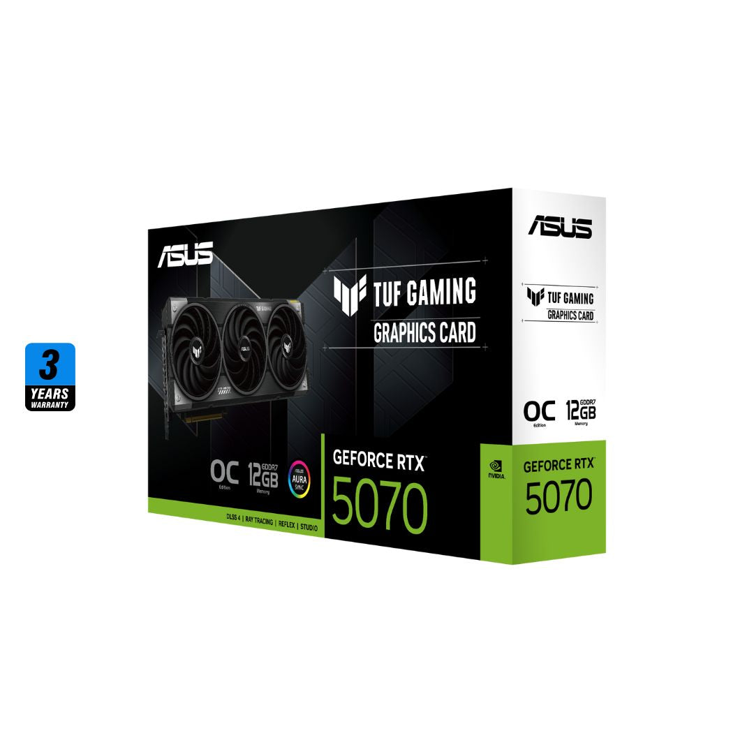 ASUS TUF Gaming GeForce RTX™ 5070 12GB GDDR7 OC Edition