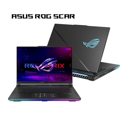 ASUS ROG Strix SCAR 16 G634JZR-N4111, Intel Core i9-14900HX, RAM 32GB, 1TB SSD, NVIDIA RTX 4080 12GB, 16	QHD+ WQXGA (2560x1600) 240Hz, Grey