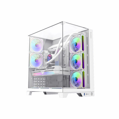 Case GAMEMAX Infinity Plus Mid Tower ATX - White