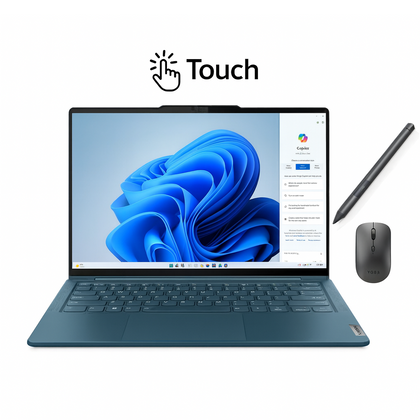 Lenovo Yoga 7 14IML9 - (56AX), Intel Core Ultra 5-125U, RAM 16GB, SSD 1TB, Intel® Graphics, 14.0 Inch WUXGA (1920x1200) IPS Touch, Tidal Teal