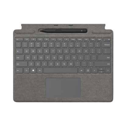 Microsoft Surface Pro X Signature (Pen & Keyboard) - Arabic Layout - Platinum