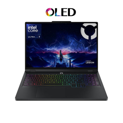 لينوفو ليجن برو 5 16IAX10 - (3QPS)، معالج إنتل كور ألترا 7 255HX، ذاكرة وصول عشوائي (RAM) سعة 32 جيجابايت، قرص صلب SSD سعة 1 تيرابايت، بطاقة رسومات إنفيديا جي فورس RTX 5060 سعة 8 جيجابايت، شاشة 16.0 بوصة WQXGA بتردد 165 هرتز، لون أسود إكليبس