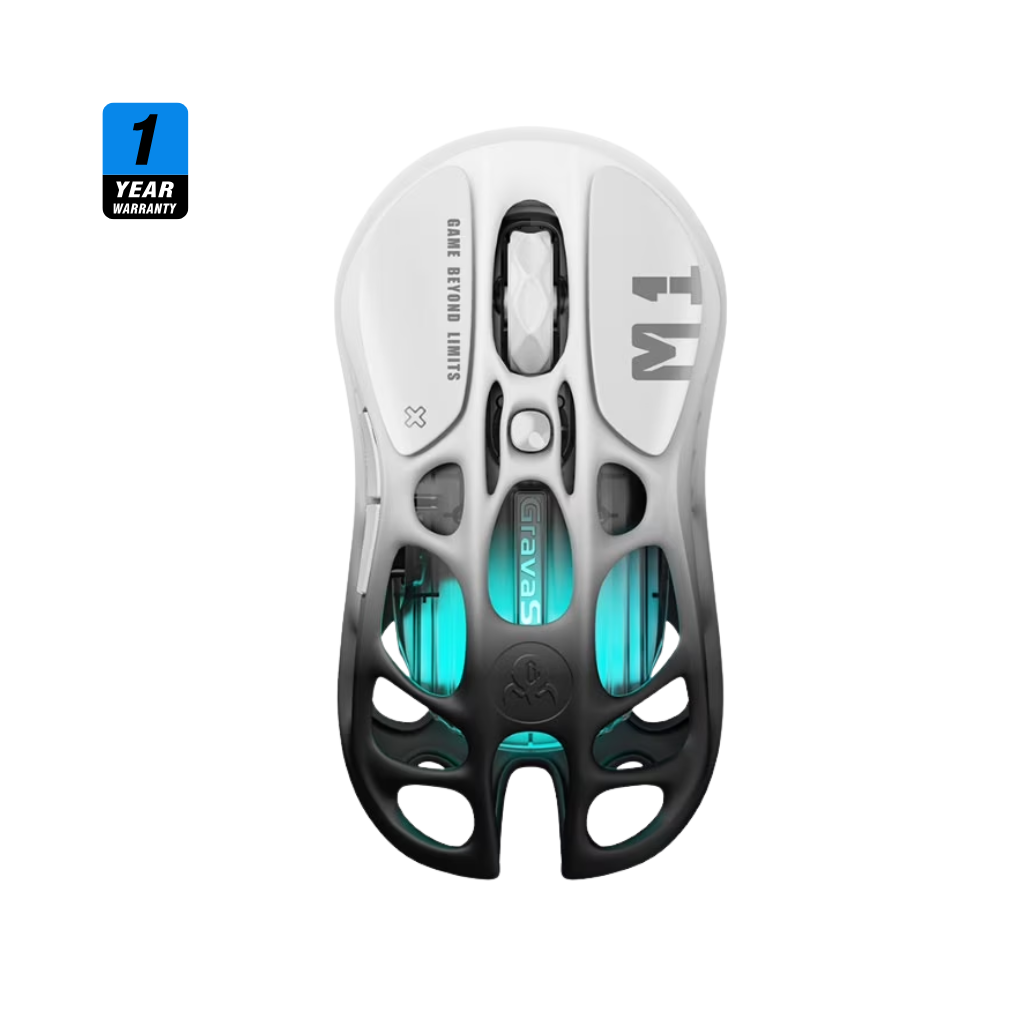 GravaStar Mercury M1 Pro Wireless Gaming Mouse - Gradient Black