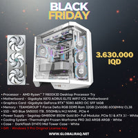Pc Build AMD Ryzen 7 9800X3D, RTX 5080 16GB