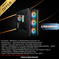 Pc Build AMD Ryzen 5 9600X, RTX 5070 12GB
