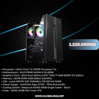 Pc Build intel i5 12400F, RTX 5060 TI 8GB