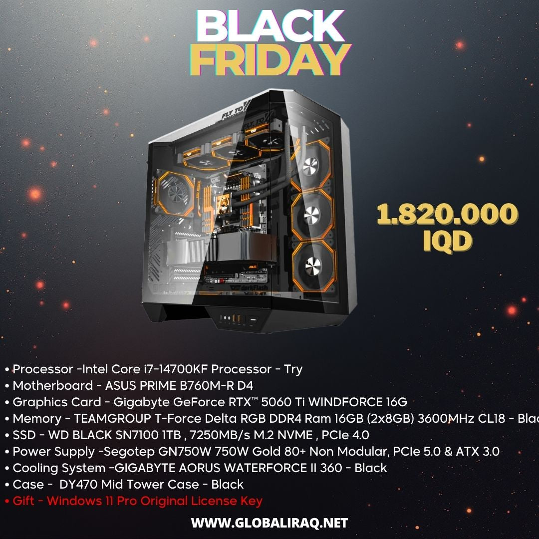 Pc Build intel i7 14700KF, RTX 5060 Ti 16GB