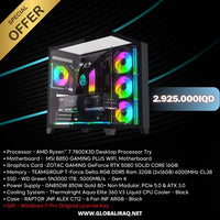 Pc Build AMD Ryzen 7 7800X3D, RTX 5080 16GB