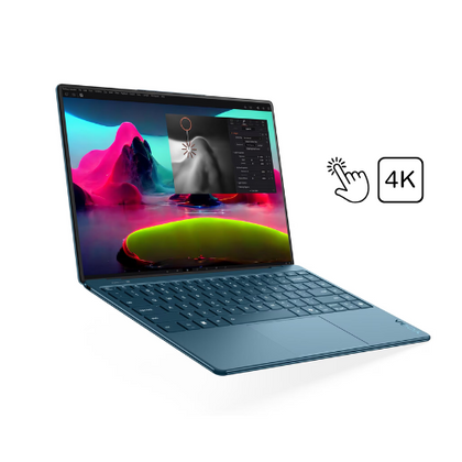Lenovo Yoga Slim 9 - 14ILL10 - (0MAX), Intel Core Ultra 7 258V, RAM 32GB, SSD 1TB, Integrated Intel, 14.0 4K Touch WQUXGA (3840x2400) OLED 120Hz, Tidal Teal