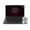 لينوفو LOQ 15IRX9 - R7AX، معالج Intel Core i7-13650HX، ذاكرة وصول عشوائي (RAM) سعة 24 جيجابايت، قرص SSD سعة 512 جيجابايت، بطاقة رسومات RTX 4060 سعة 8 جيجابايت، شاشة 15.6 بوصة FHD IPS بتردد 144 هرتز، لون رمادي