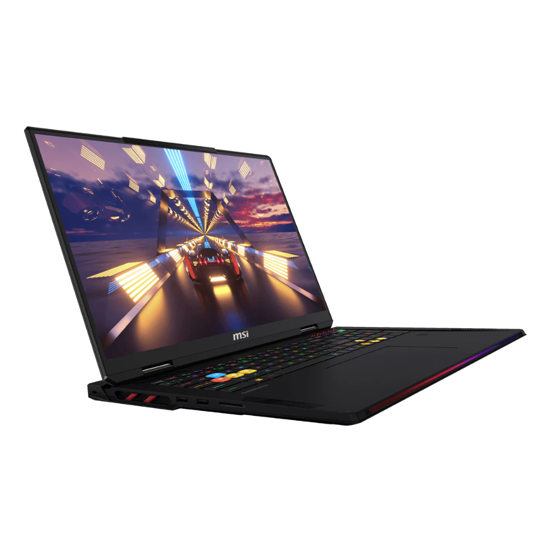 MSI Crosshair 18 HX AI A2XWGKG-043XAE، معالج Intel Core Ultra 9-275HX، ذاكرة وصول عشوائي (RAM) سعة 32 جيجابايت، قرص SSD سعة 1 تيرابايت، بطاقة رسومات NVIDIA RTX 5070 سعة 8 جيجابايت، شاشة 18.0 بوصة QHD+ IPS بمعدل تحديث 240 هرتز، لون أسود