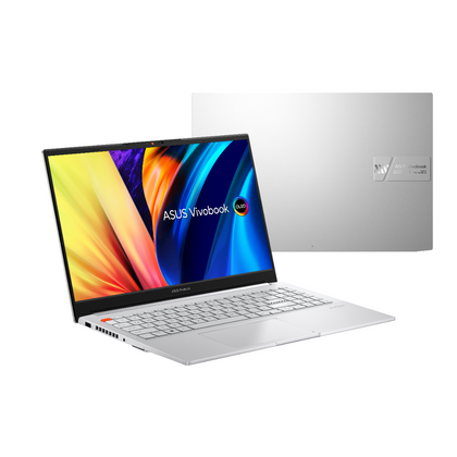 ASUS Vivobook Pro 15 OLED K6502VV-MA107, Intel Core i9-13900H, RAM 16GB, SSD 1TB, NVIDIA RTX 4060 8GB, 15.6 OLED 3K (2880 x 1620) 120Hz, Cool Silver