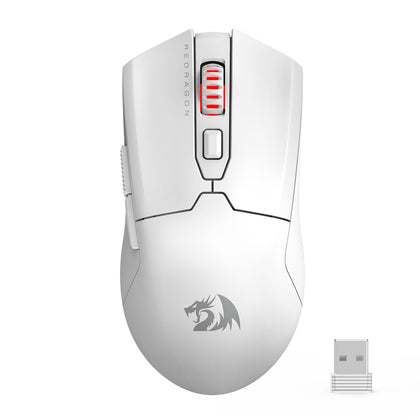 Redragon M995 Pro Wireless, Bluetooth, Gaming Mouse - White