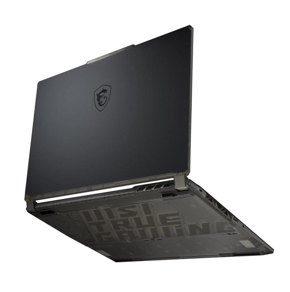 MSI Cyborg 15 A13VE-1290XAE، Intel Core i7-13620H، ذاكرة وصول عشوائي (RAM) سعة 16 جيجابايت، قرص SSD سعة 512 جيجابايت، بطاقة رسومات RTX 4050 سعة 6 جيجابايت، شاشة 15.6 بوصة FHD IPS بتردد 144 هرتز، لون أسود شفاف