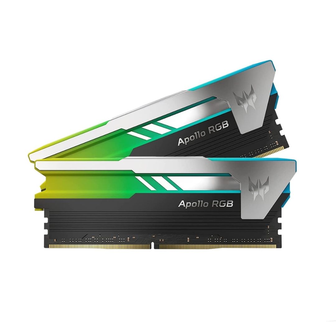 ذاكرة سطح المكتب Acer Predator Apollo RGB سعة 16 جيجابايت (2 × 8 جيجابايت) DDR4 بسرعة 3200 ميجاهرتز CL14 