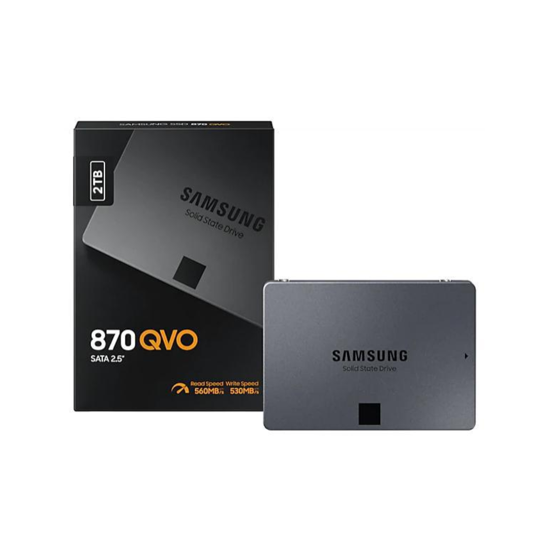 SAMSUNG 870 QVO 2TB SSD SATA III 2.5 , MZ-77Q2T0BW