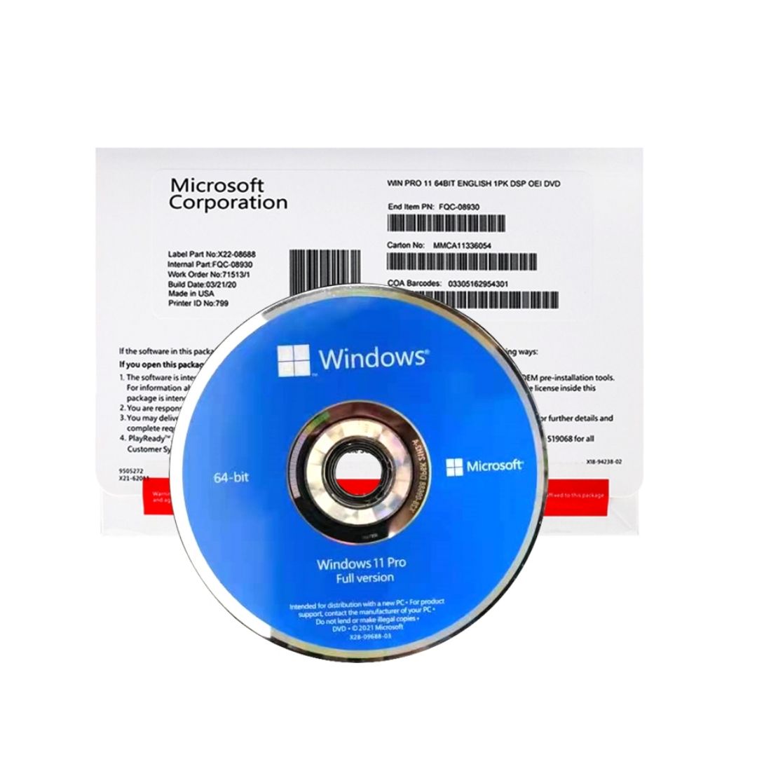 Windows 11 Professional - OEM DVD – العالمية للحاسبات