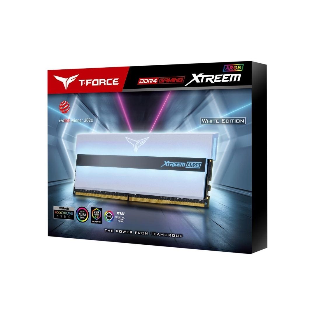 Team T-Force XTREEM ARGB 16GB (2 x 8GB) DDR4 4000 CL18 Desktop Memory –  العالمية للحاسبات