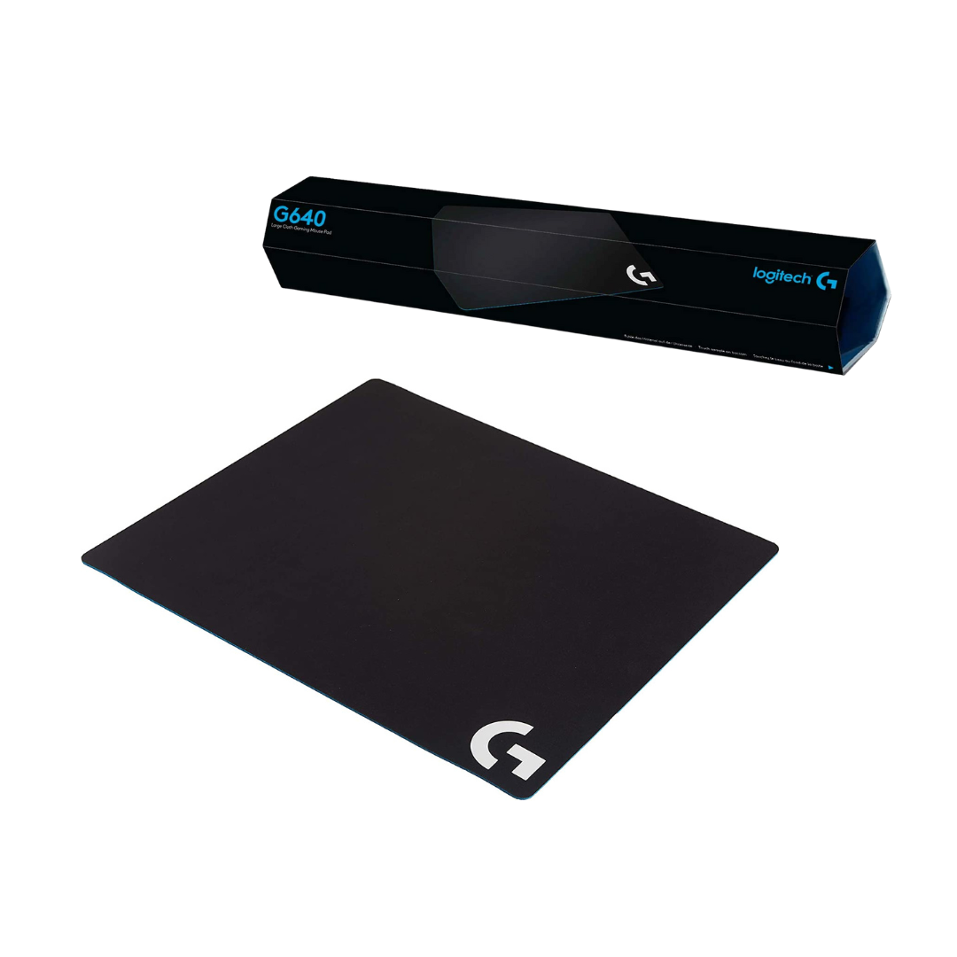 Logitech G640 Cloth Gaming Mouse Pad - Soft Surface (400x460)
