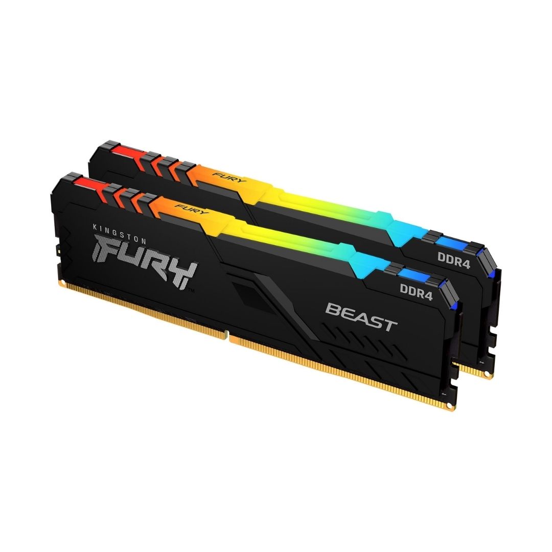 HyperX Fury RGB 16GB (8x2GB) DDR4 3600MHz C17 Desktop Memory