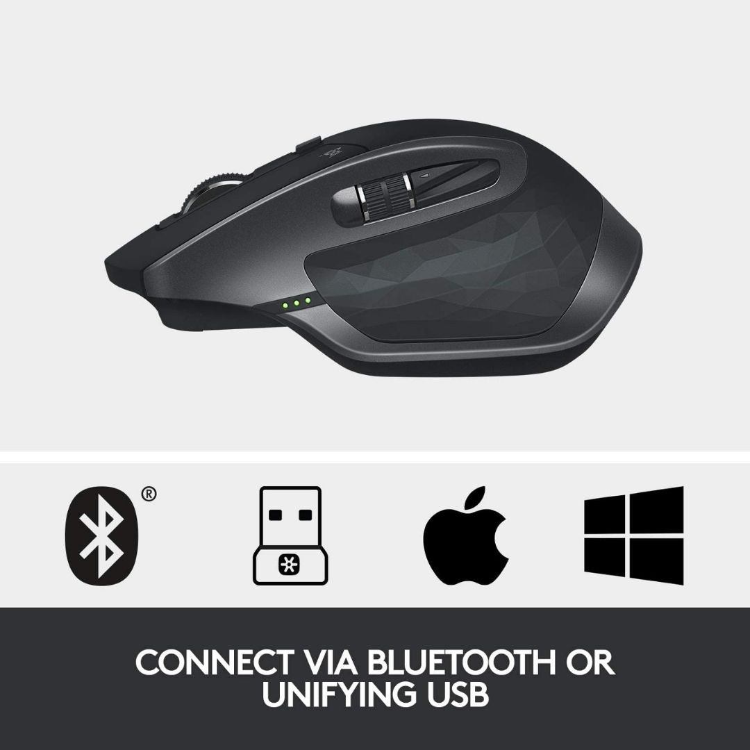 Logitech MX Master 2S Wireless Mouse , Multi Device