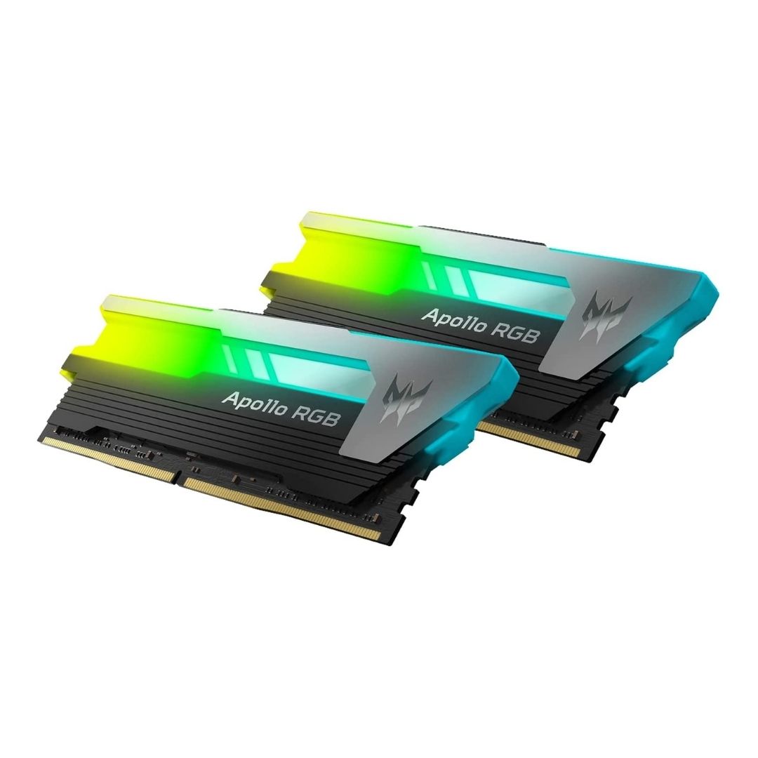 ذاكرة سطح المكتب Acer Predator Apollo RGB سعة 16 جيجابايت (2 × 8 جيجابايت) 3200 ميجاهرتز CL16 DDR4 