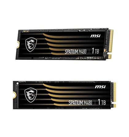 MSI SPATIUM M480 PCIe 4.0 1TB M.2 NVME 7000MB/s